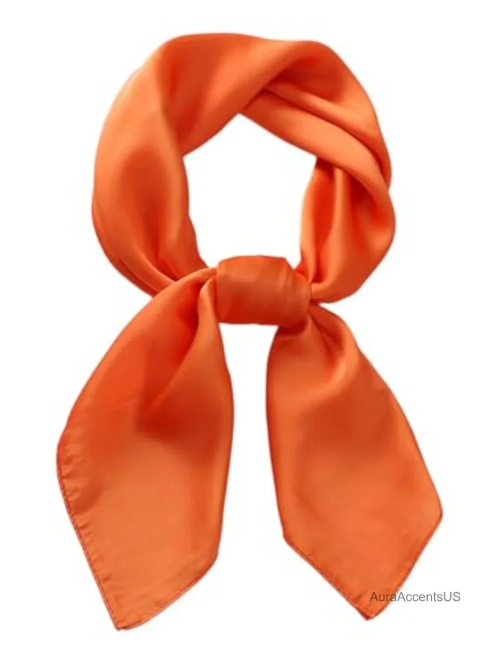Silk-like Polyester Square Scarf 27.5